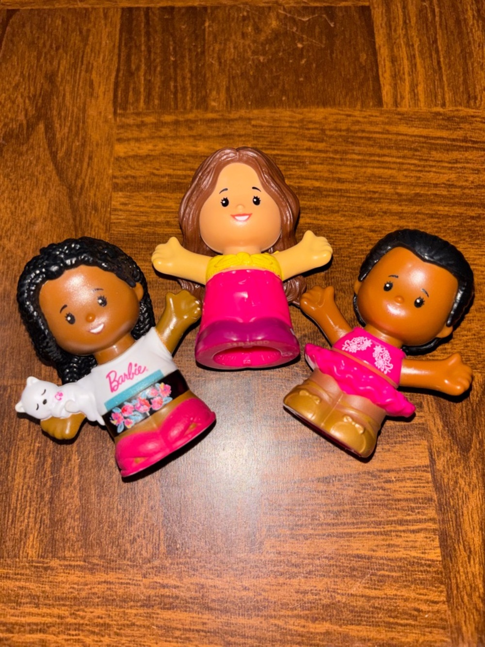 Fisher Price Little People Barbie Set of 3 Barbie Ballerina You can be anything